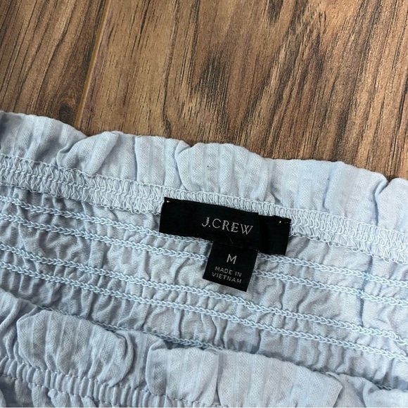 J. Crew Seersucker smocked top - Picture 7 of 11